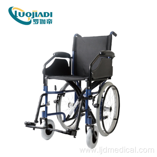 aluminum foldable orthopedic manual transport wheelchair